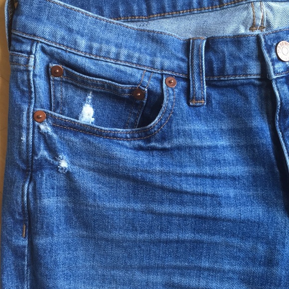 Madewell The Slim Boyjeans distressed womens 27 - Picture 5 of 15